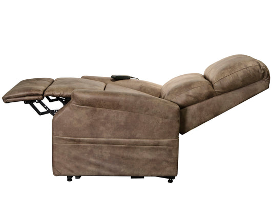 Brett - Power Lift Recliner - Coffee - Hornell Furniture Outlet