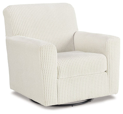 Herstow - Swivel Glider Accent Chair - Hornell Furniture Outlet