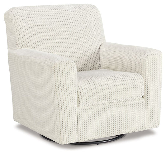 Herstow - Swivel Glider Accent Chair - Hornell Furniture Outlet
