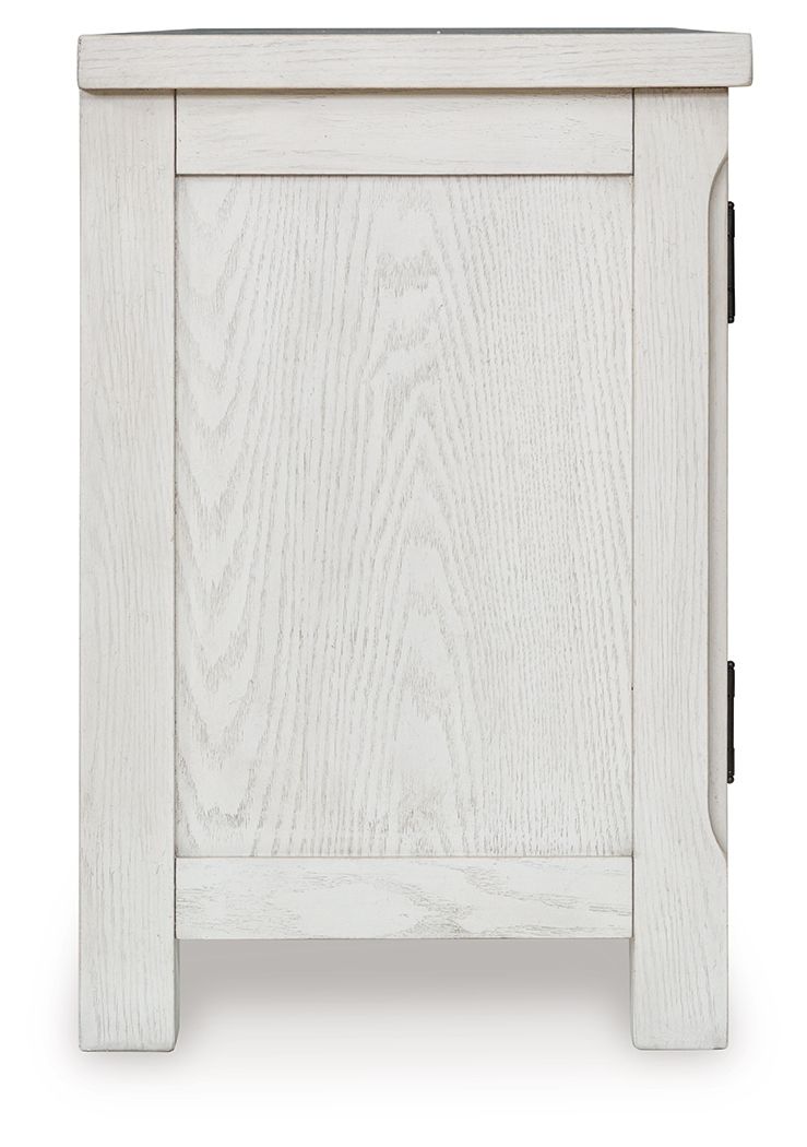 Robbinsdale - Antique White - Extra Large TV Stand - Hornell Furniture Outlet