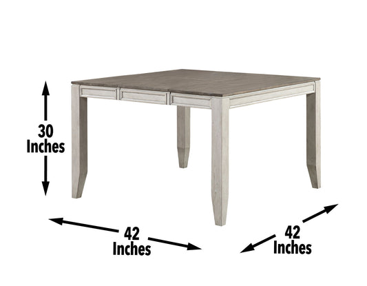 Abacus - Counter Table - Dark Brown - Hornell Furniture Outlet