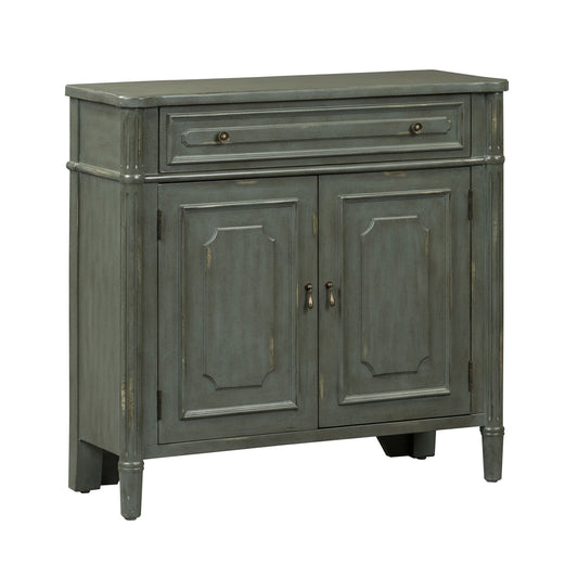 Madison Park - 1 Drawer 2 Door Accent Cabinet - Dark Gray - Hornell Furniture Outlet
