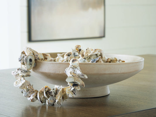 Justy - Bowl - Antique Beige - Hornell Furniture Outlet