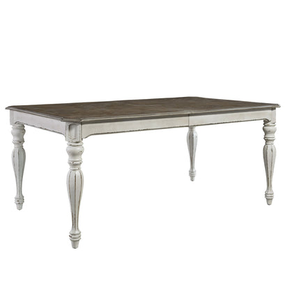 Magnolia Manor - Pedestal Table Set With Upholstered Chairs - Hornell Furniture Outlet