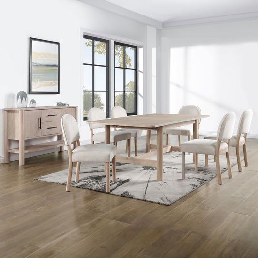 Gabby - Side Chair (Set of 2) - Light Brown - Hornell Furniture Outlet