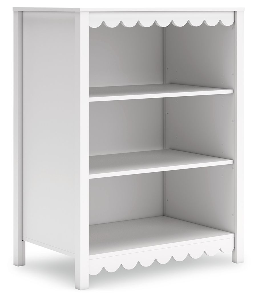 Hallityn - White - Bookcase - Hornell Furniture Outlet