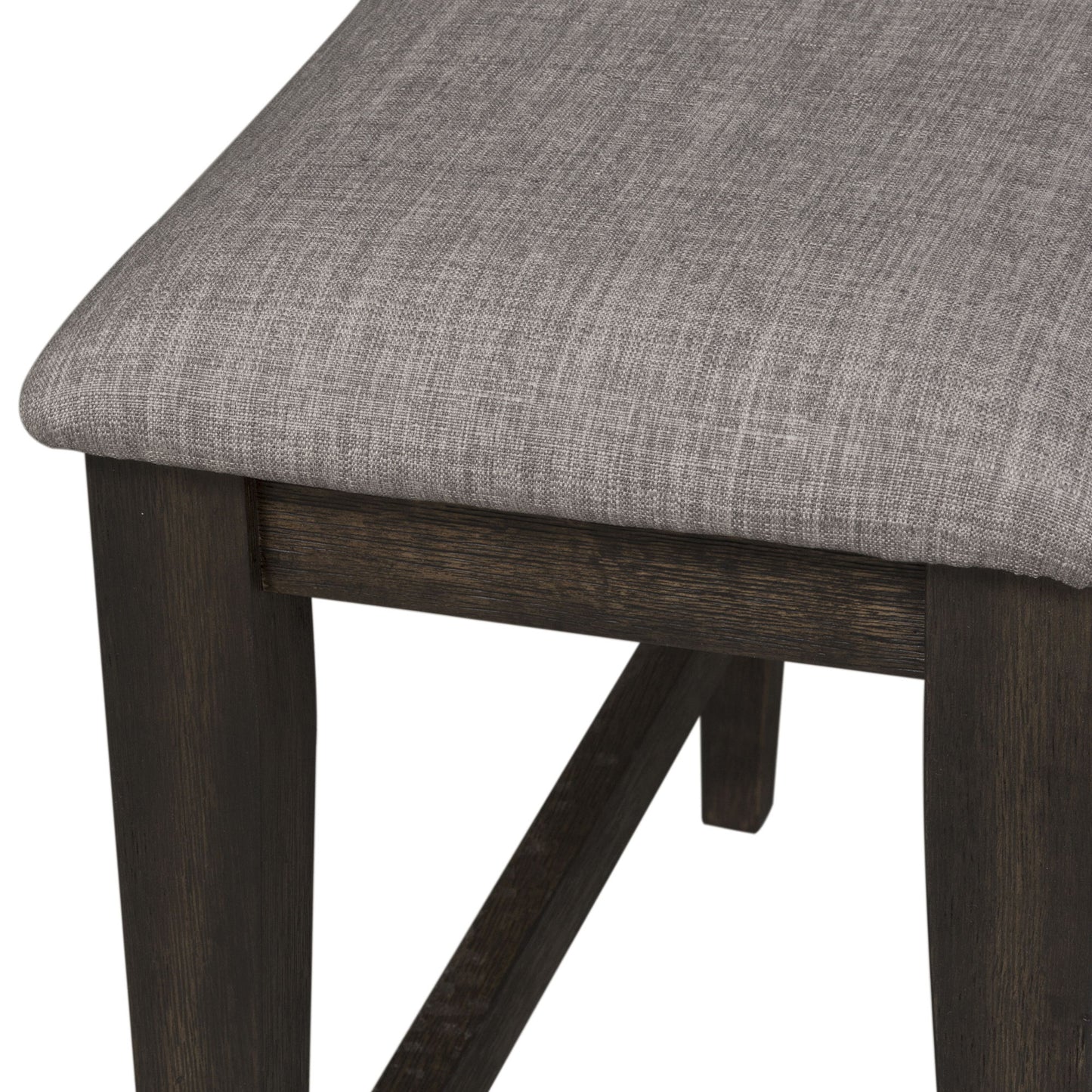 Double Bridge - Counter Bench - Dark Brown - Hornell Furniture Outlet