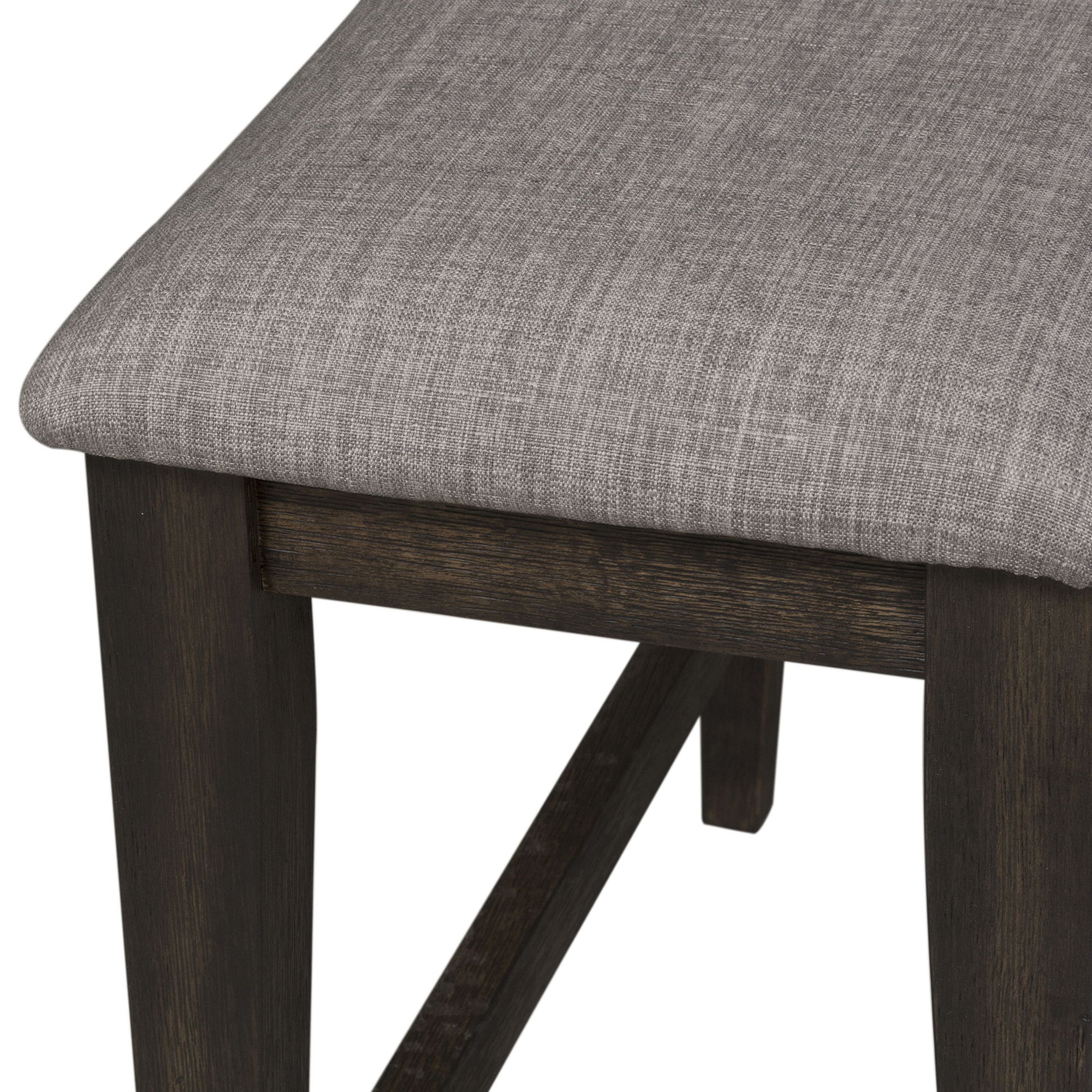 Double Bridge - Counter Bench - Dark Brown - Hornell Furniture Outlet