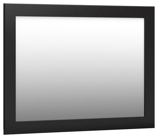 Maribel - Black - Bedroom Mirror - Hornell Furniture Outlet