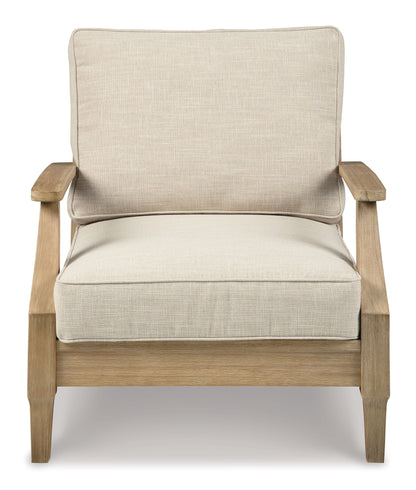 Clare View - Beige - Lounge Chair w/Cushion - Hornell Furniture Outlet