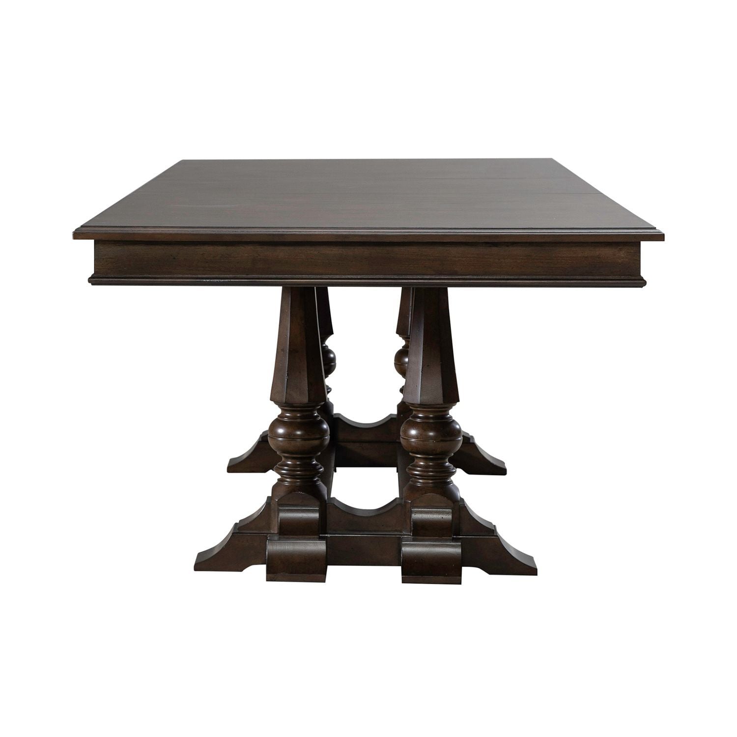 Arden Road - Trestle Table - Satin Cherry - Hornell Furniture Outlet