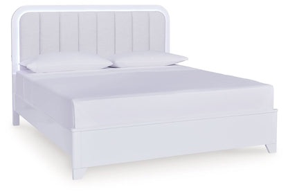 Jarlee - Upholstered Panel Bed - Hornell Furniture Outlet
