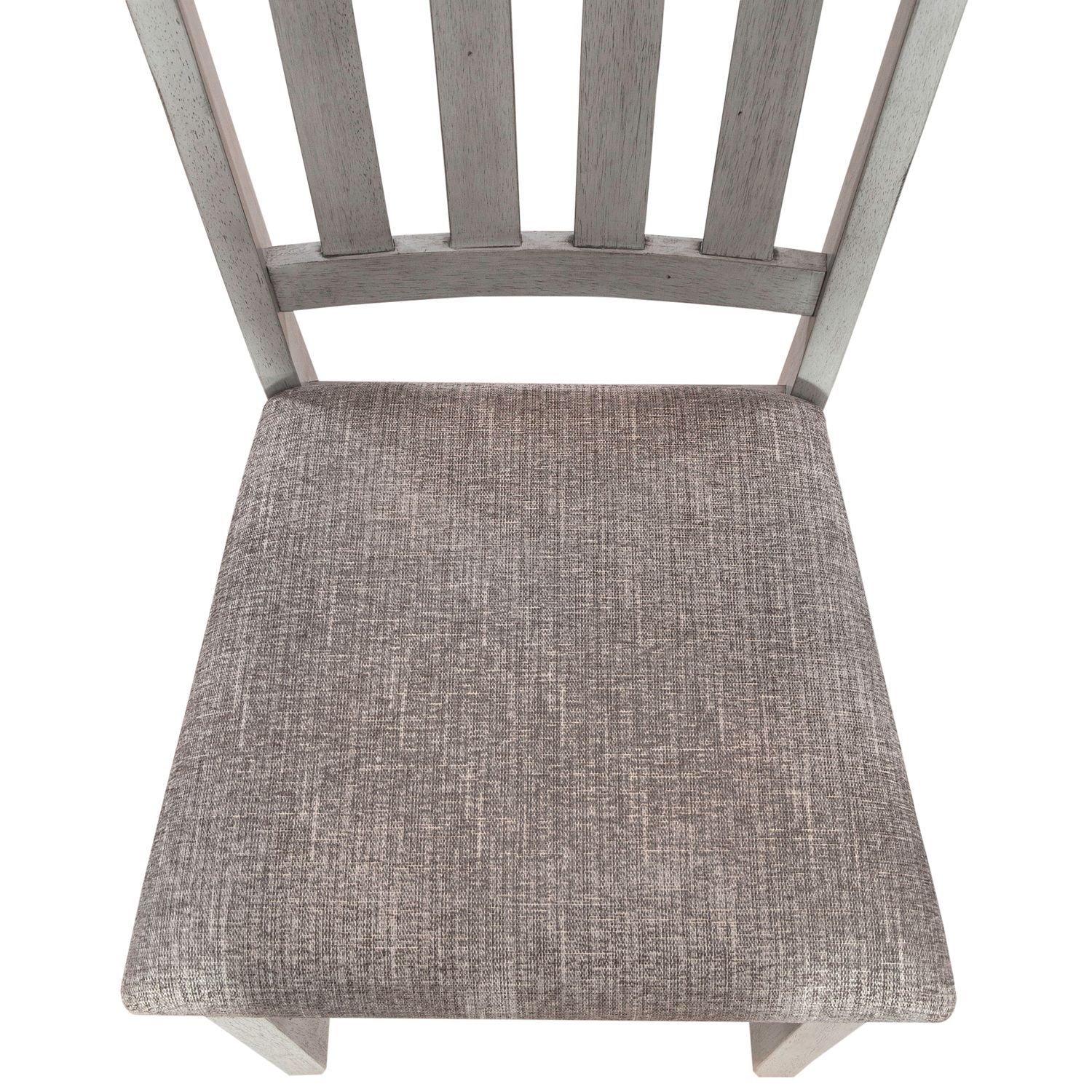 Newport - Splat Back Side Chair (RTA) - Gray - Hornell Furniture Outlet