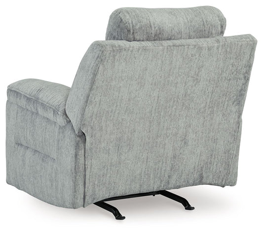 Buntington - Pewter - Rocker Recliner - Hornell Furniture Outlet