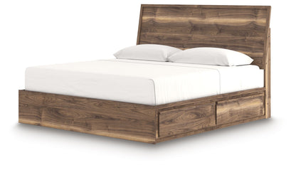 Chirason - Panel Bed With Storage - Hornell Furniture Outlet