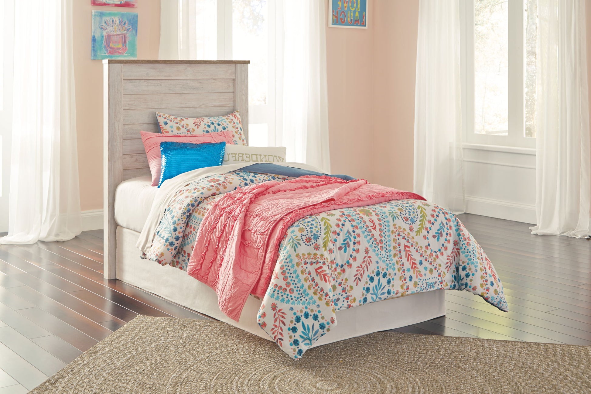 Willowton - Headboard - Hornell Furniture Outlet