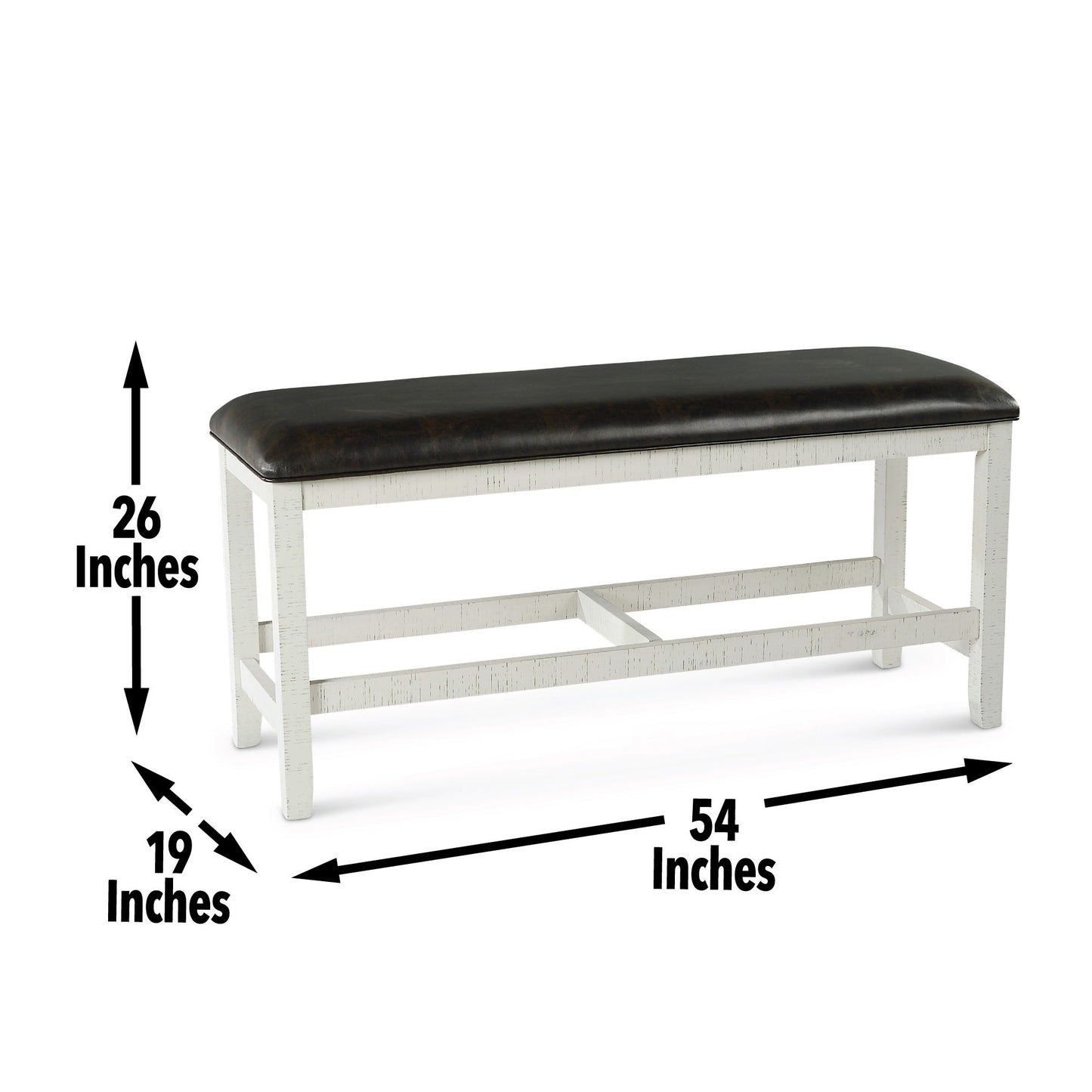 Hyland - Counter Height Bench - Hornell Furniture Outlet