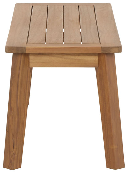 Janiyah - Light Brown - Bench - Hornell Furniture Outlet
