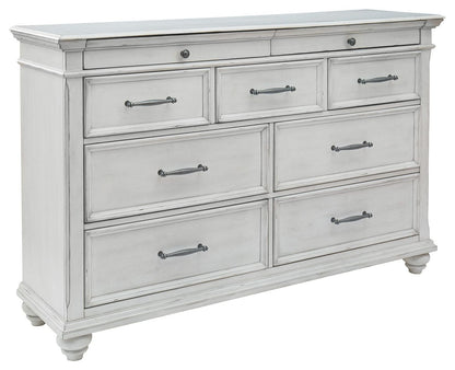 Kanwyn - Dresser, Mirror - Hornell Furniture Outlet