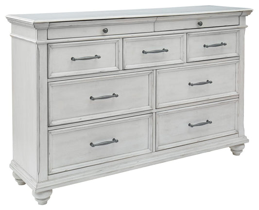 Kanwyn - Dresser, Mirror - Hornell Furniture Outlet