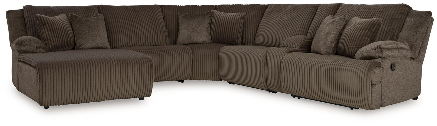 Top Tier - Reclining Sectional - Hornell Furniture Outlet