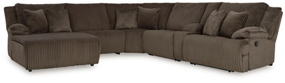 Top Tier - Reclining Sectional - Hornell Furniture Outlet