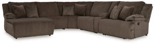 Top Tier - Reclining Sectional - Hornell Furniture Outlet