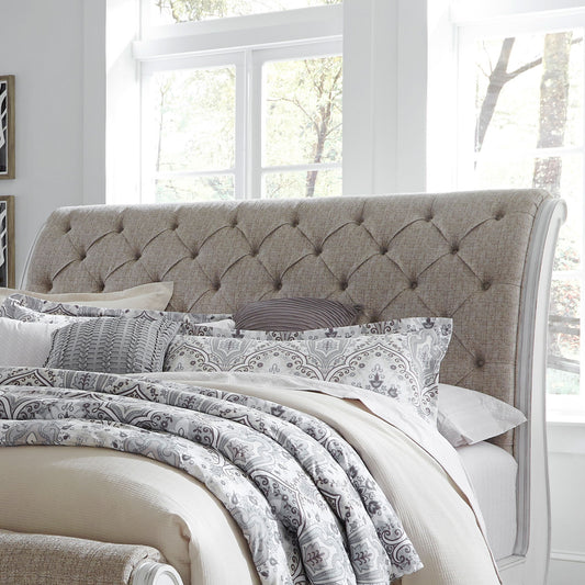 Magnolia Manor - Uph Sleigh Headboard - Hornell Furniture Outlet