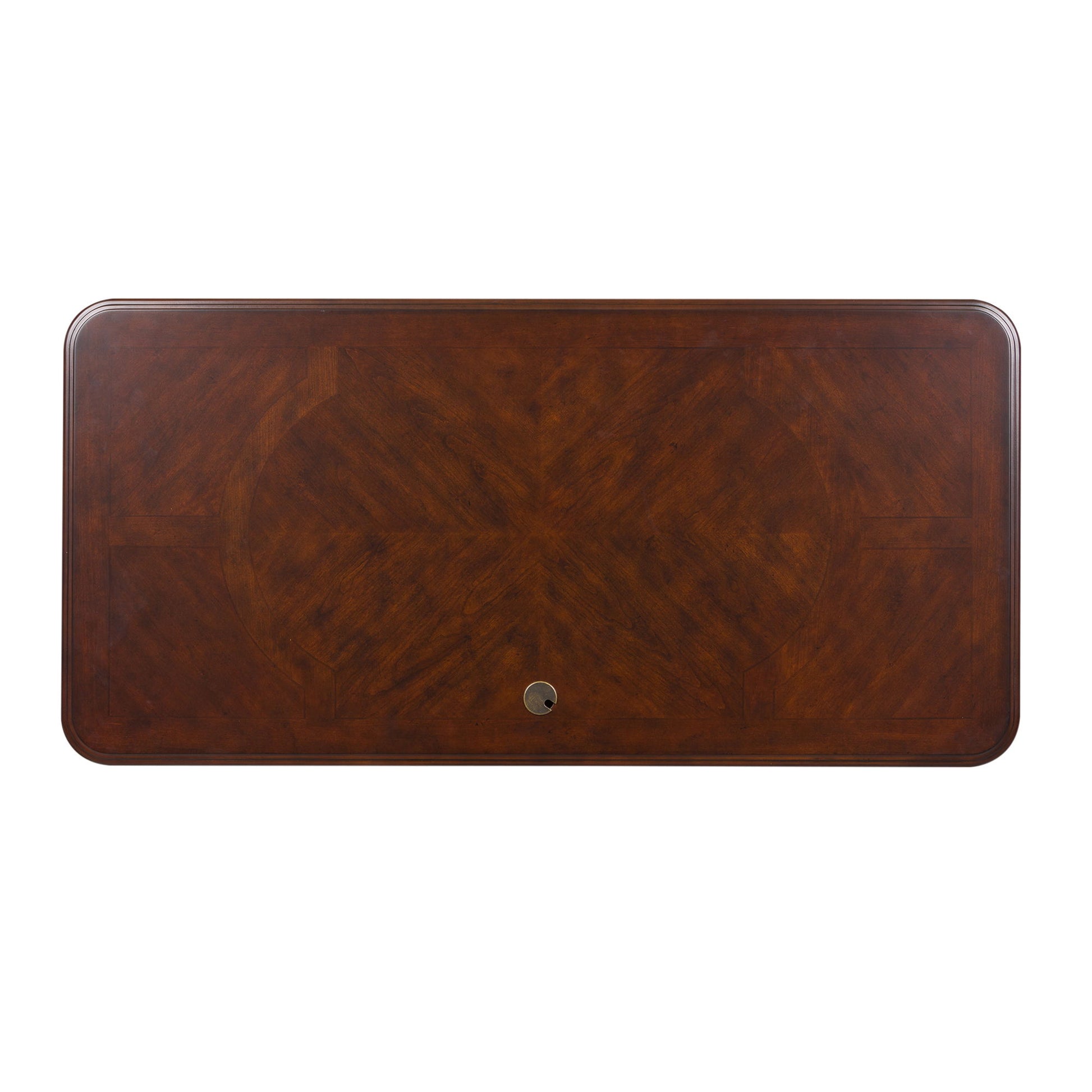 Brayton Manor - Jr Executive Desk - Dark Brown - Hornell Furniture Outlet