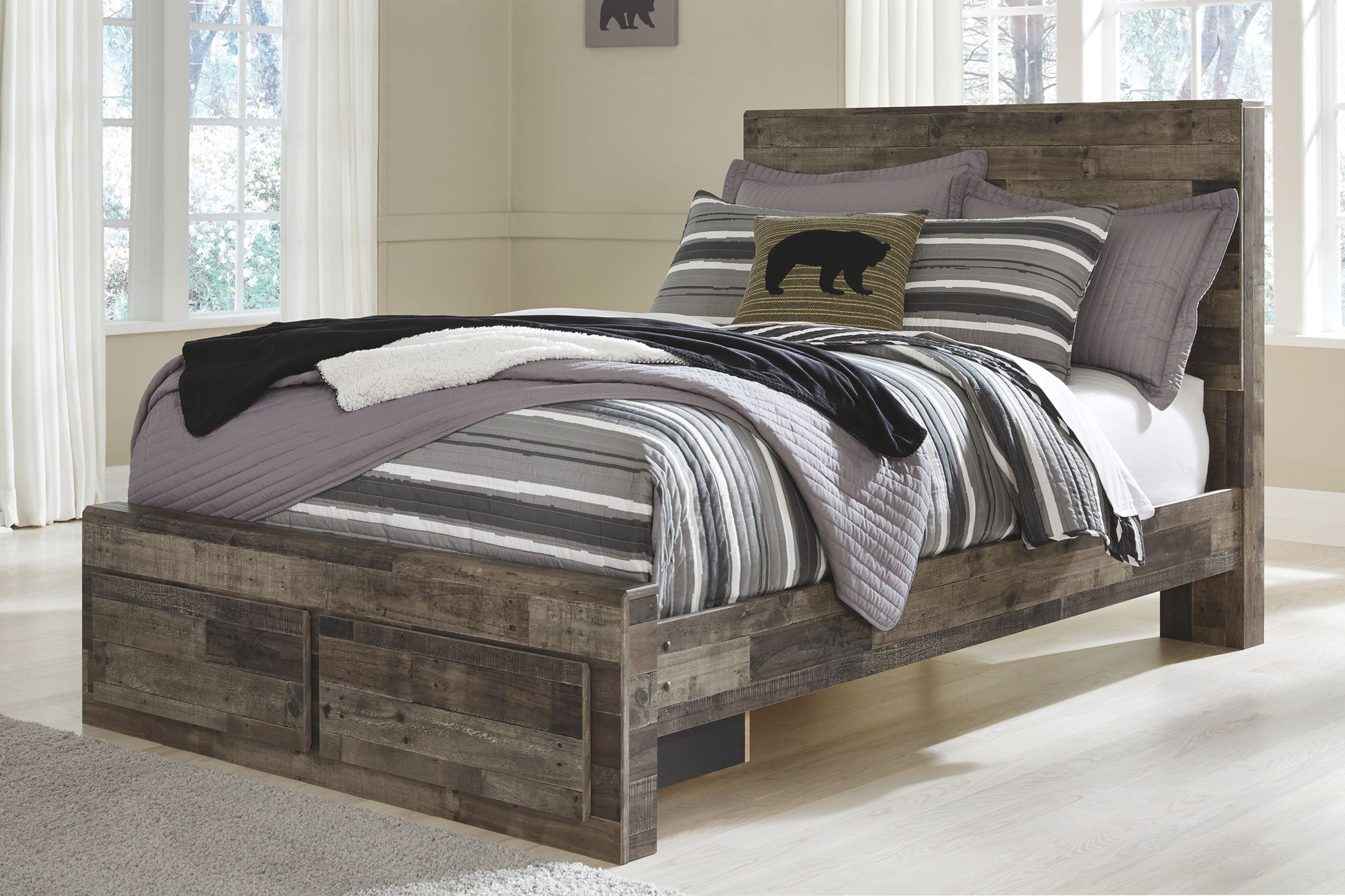 Derekson - Youth Panel Bedroom Set - Hornell Furniture Outlet