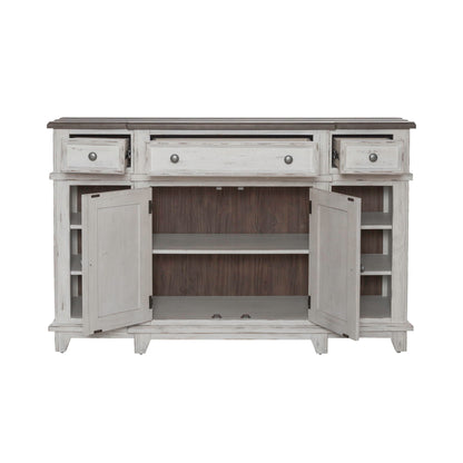 River Place - Breakfront Server - Hornell Furniture Outlet