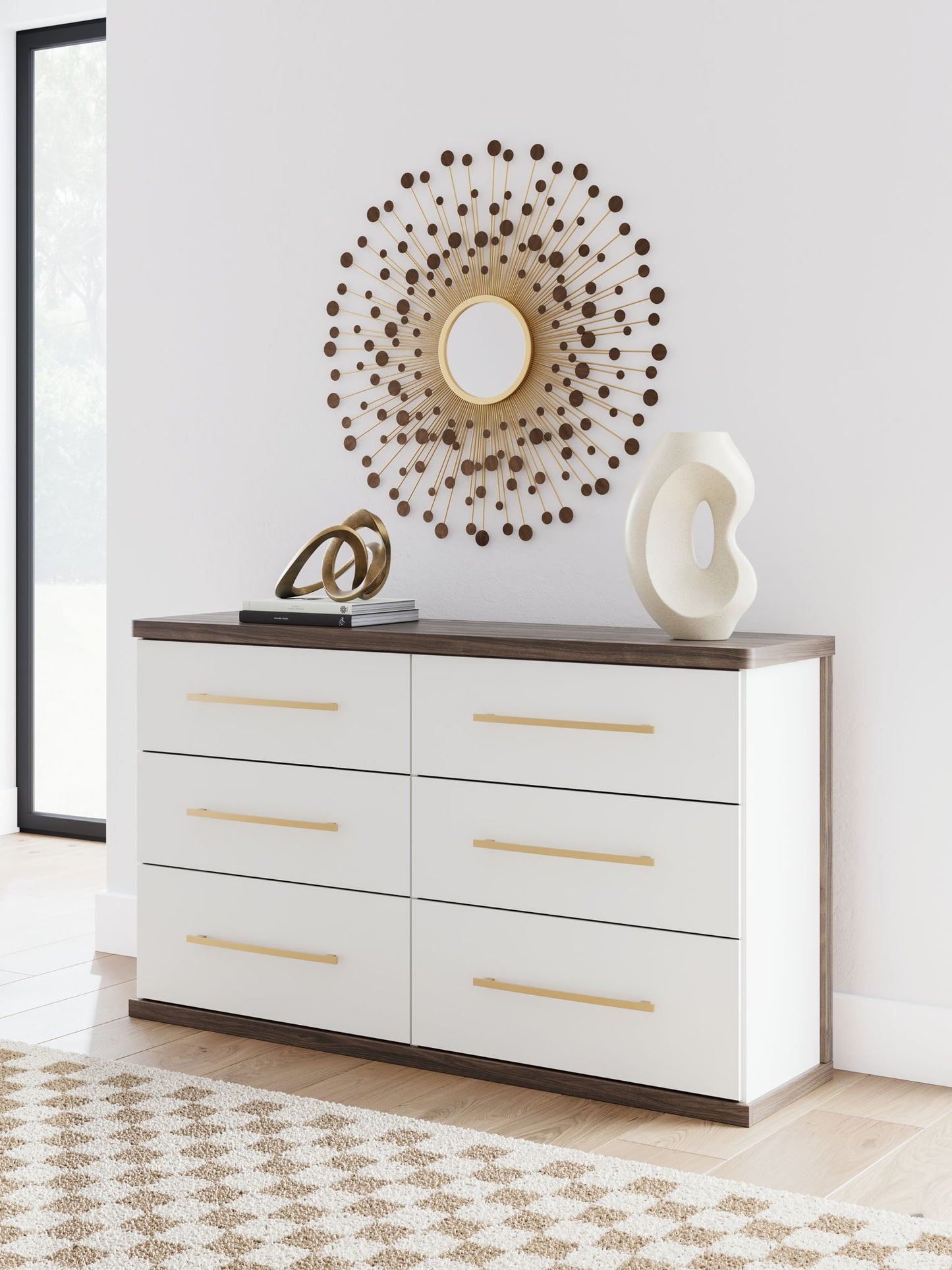 Kendanport - Six Drawer Dresser - Hornell Furniture Outlet