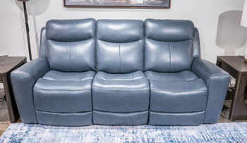 Next Move - Admiral - Power Reclining Sofa With Adjustable Headrest - Hornell Furniture Outlet