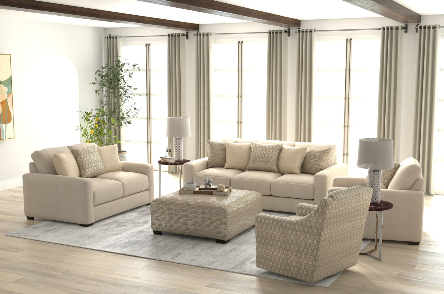 Hyde Park - Loveseat - Hornell Furniture Outlet