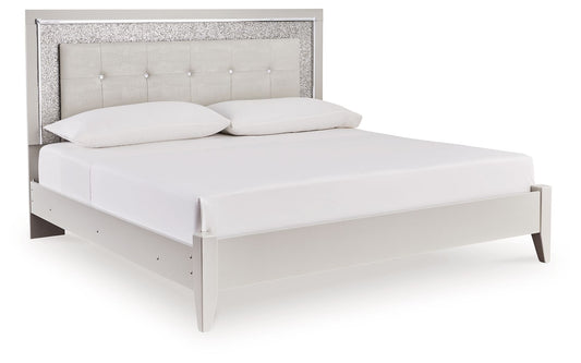 Zyniden - Upholstered Bedroom Set - Hornell Furniture Outlet