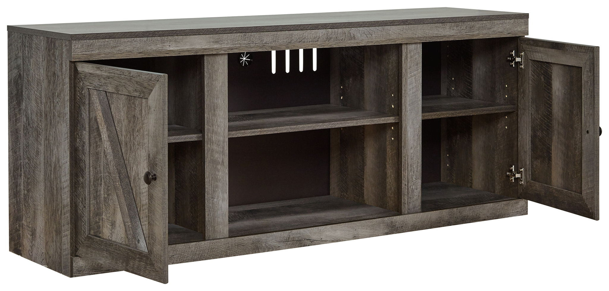 Wynnlow - TV Stand With Fireplace Option - Hornell Furniture Outlet