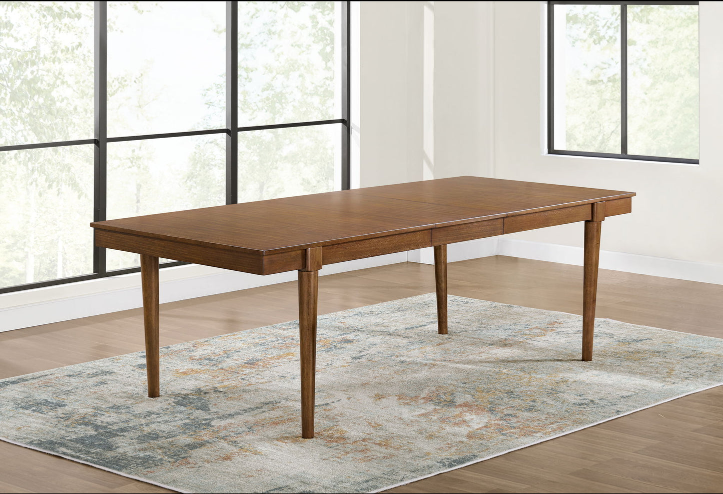 Lyncott - Brown - Rectangular Dining Room Extension Table - Hornell Furniture Outlet