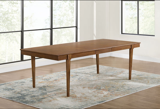 Lyncott - Brown - Rectangular Dining Room Extension Table - Hornell Furniture Outlet