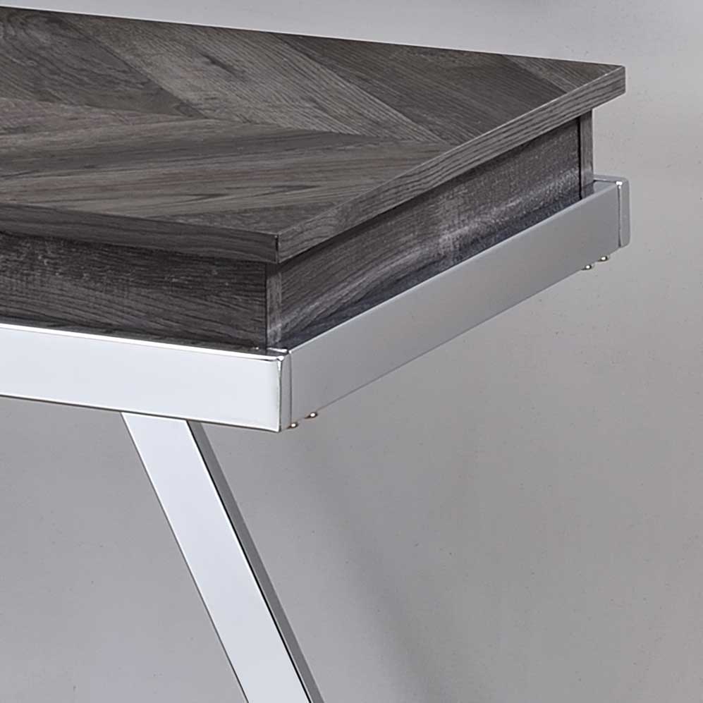 Roma - Sofa Table - Gray - Hornell Furniture Outlet