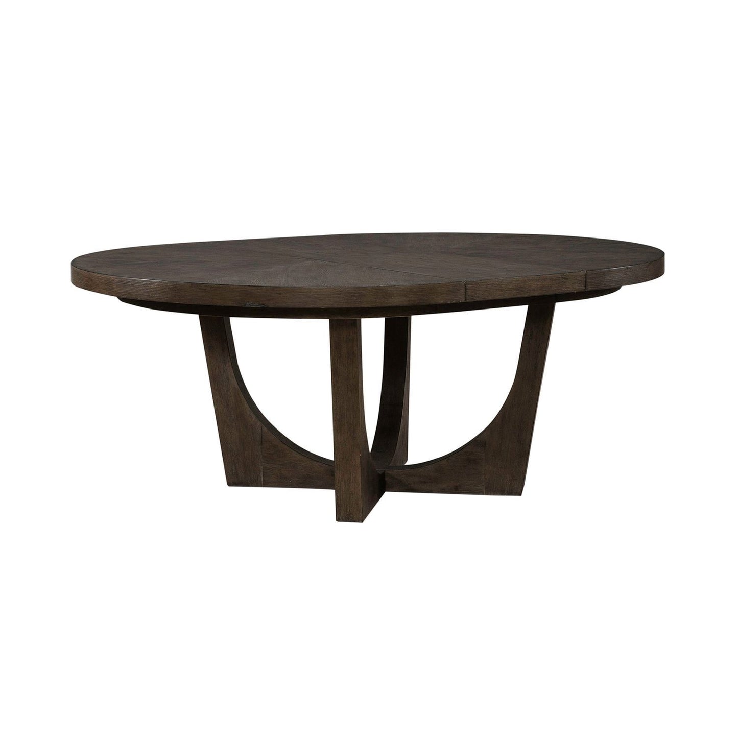 Cascade Falls - Pedestal Table - Brown - Hornell Furniture Outlet