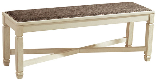 Bolanburg - Beige - Large UPH Dining Room Bench - Hornell Furniture Outlet