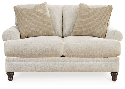 Valerani - Sandstone - Loveseat - Hornell Furniture Outlet