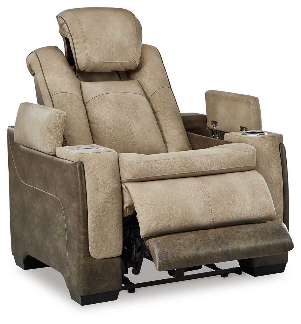 Next - gen Durapella - Pwr Recliner/Adj Headrest - Hornell Furniture Outlet