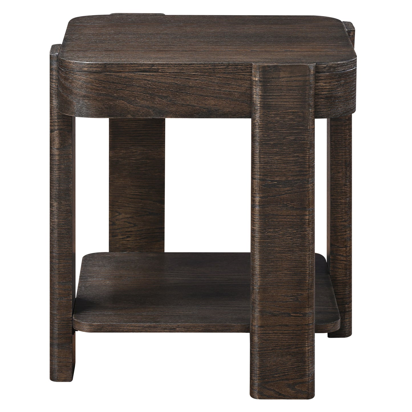 Salina - Square 3 Piece Occasional Set - Espresso - Hornell Furniture Outlet