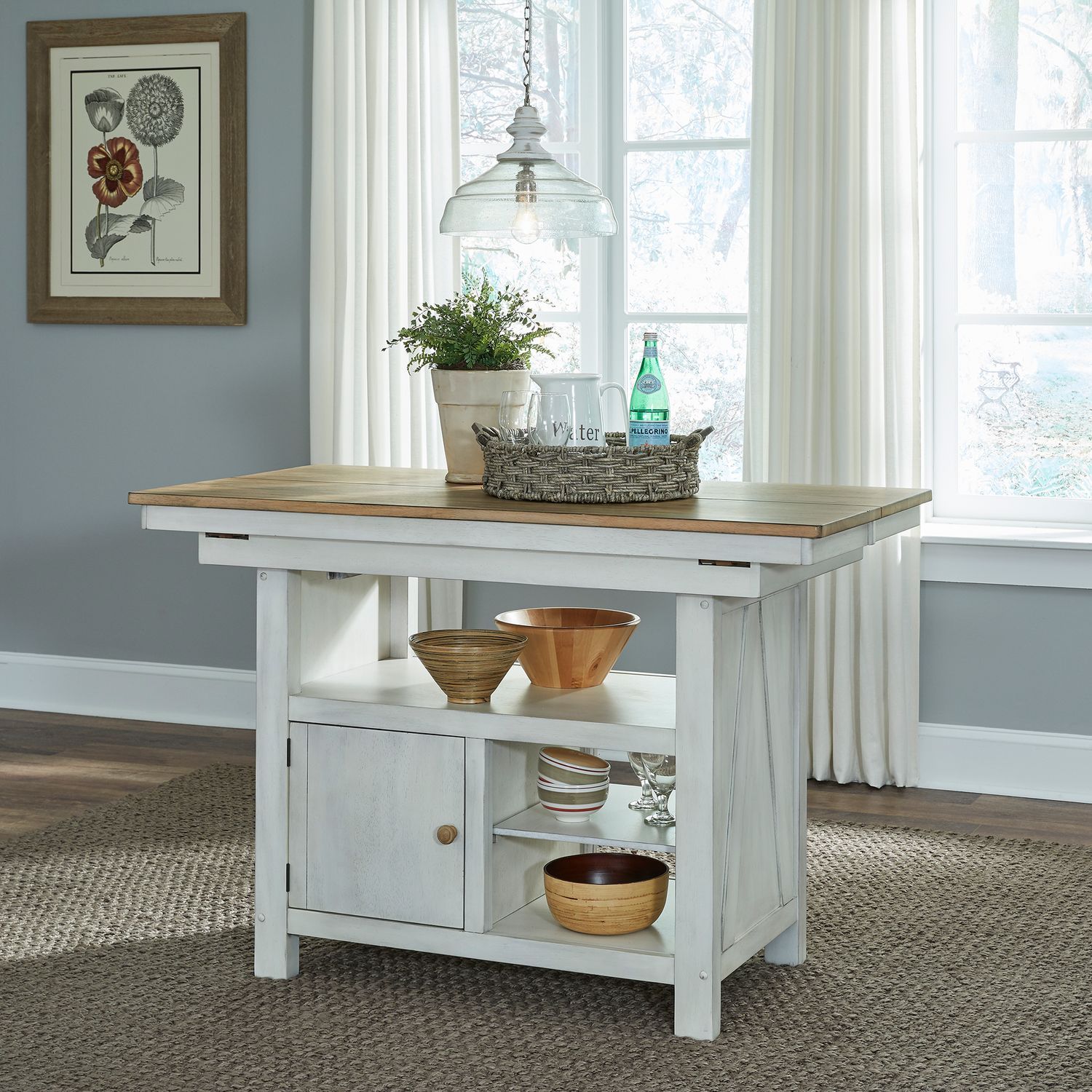 Lindsey Farm - Kitchen Island - Hornell Furniture Outlet