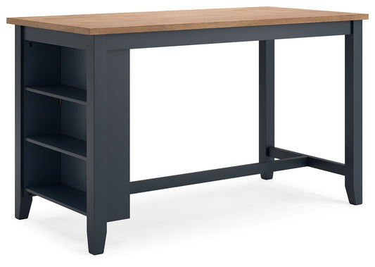 Gesthaven - Rectangular Dining Room Counter Table - Hornell Furniture Outlet