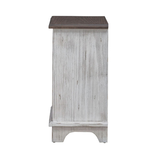 River Place - Right Pier Base - White - Hornell Furniture Outlet