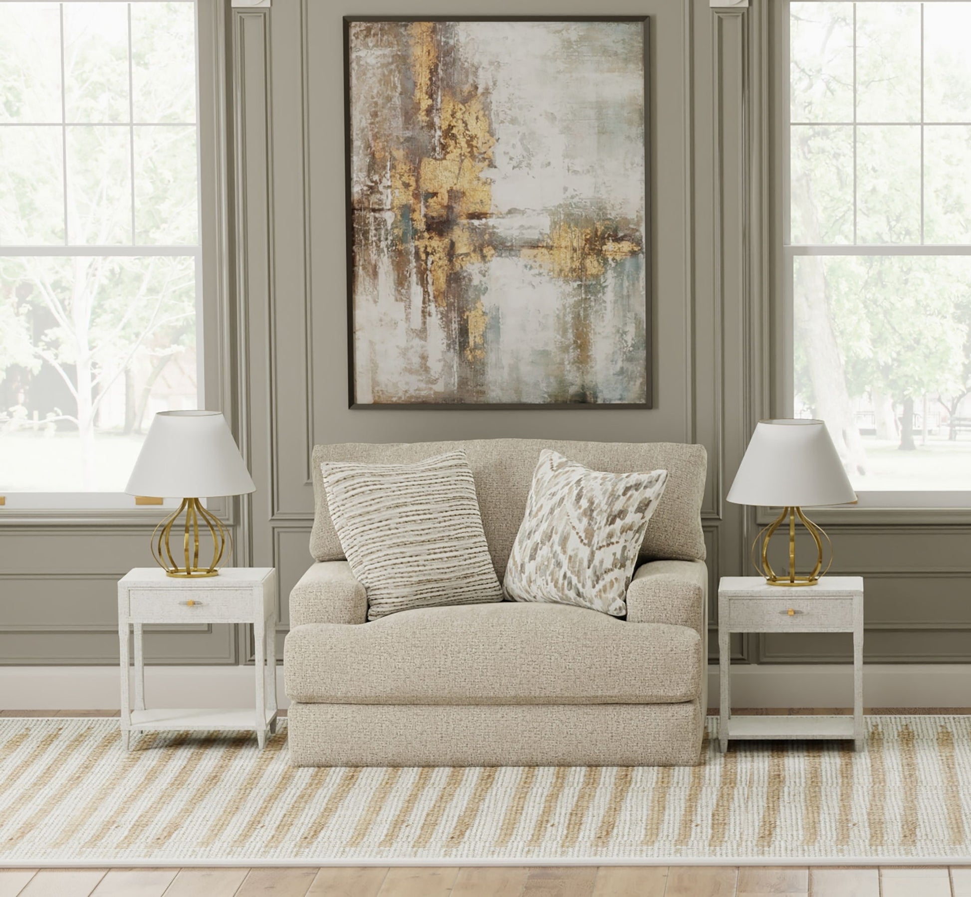 Brett - Chair 1/2 - Hornell Furniture Outlet