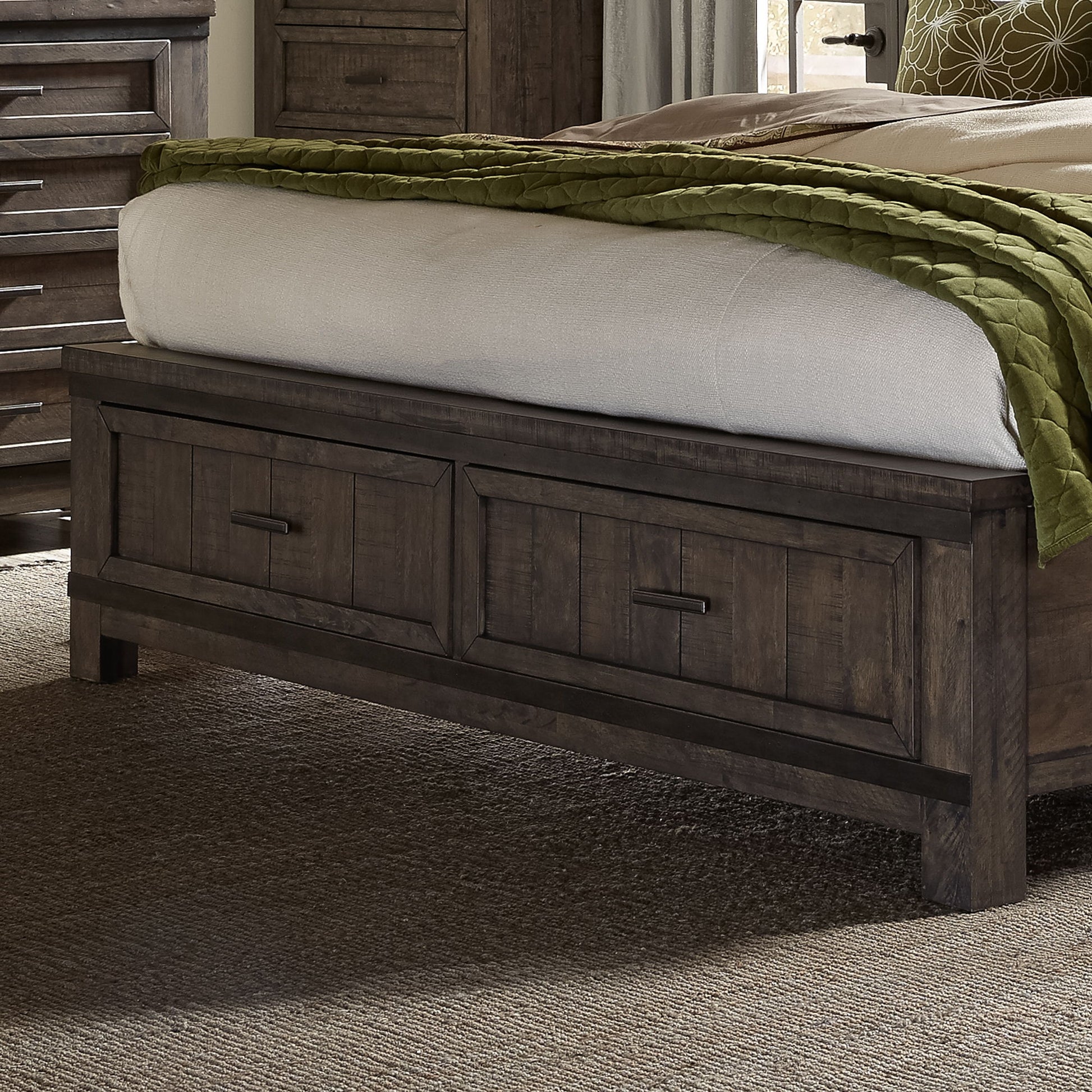 Thornwood Hills - Storage Bed - Hornell Furniture Outlet