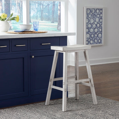 Creations II - 30" Sawhorse Stool - Hornell Furniture Outlet